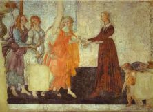 Haga click para ver la imagen ampliada venus and the three graces presenting gifts to a young woman.jpg